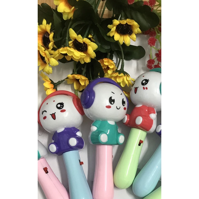 Bộ đồ chơi xúc xắc 6 món phát sáng