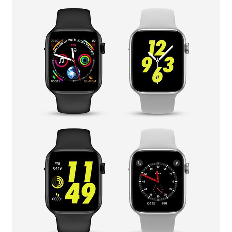 Đồng Hồ Thông Minh W34 iWatch Series 4 Hỗ trợ Tiếng Việt Nghe Gọi, Đồng Bộ Thông Báo Từ Điện Thoại Qua Bluetooth