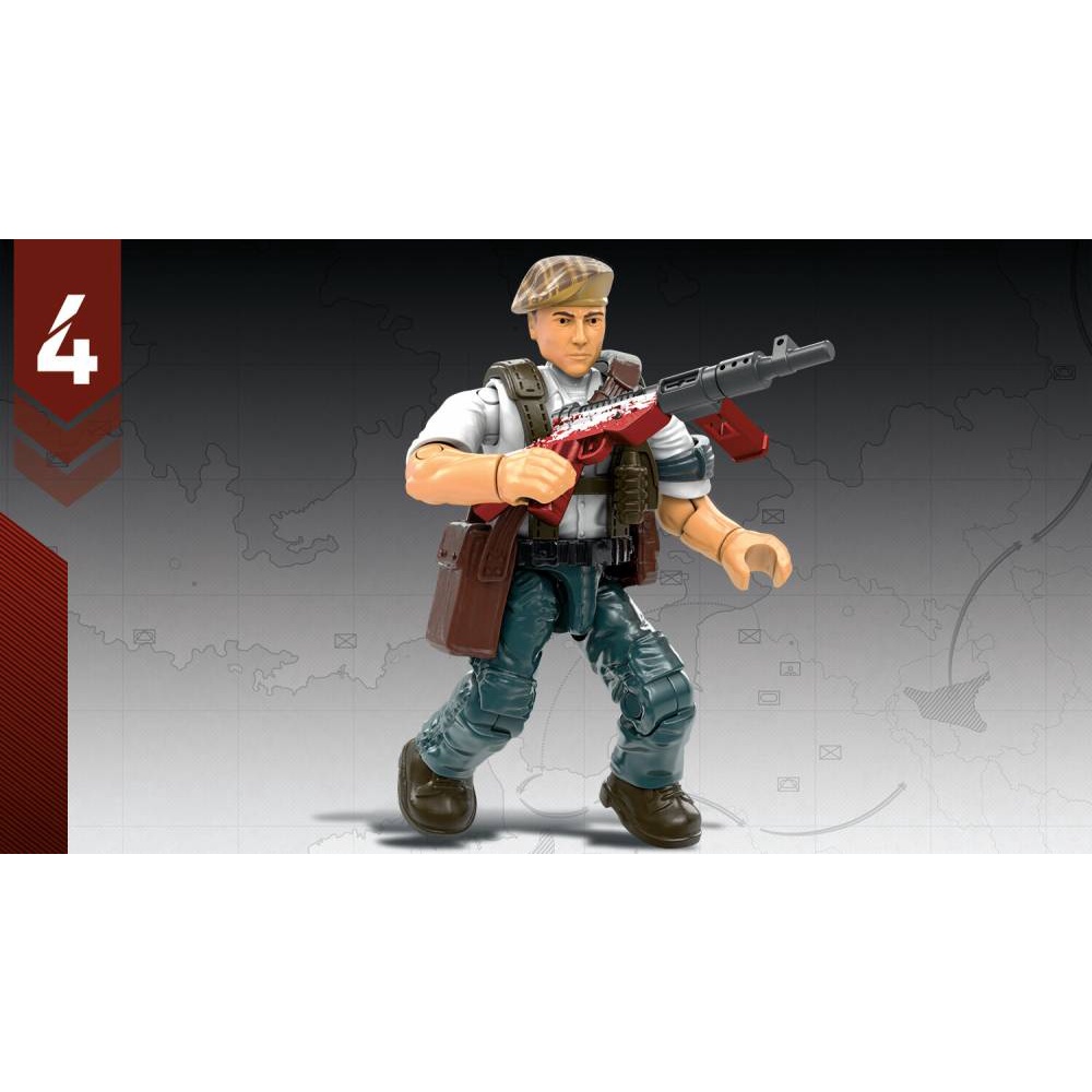 Mega Construx Call of Duty - WWII Resistance Fighter - Bộ xếp hình Mega Construx