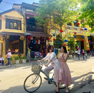 Set váy 2 dây caro hồng