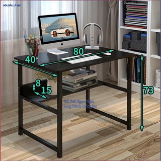 FreeShip Bàn làm việc kệ lửng 80cm
