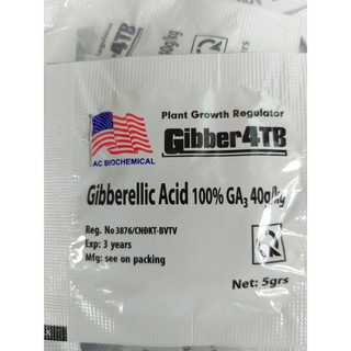 Phân Bón Lá Gibber 4TB GA3 - Gibberellic Acid 100%