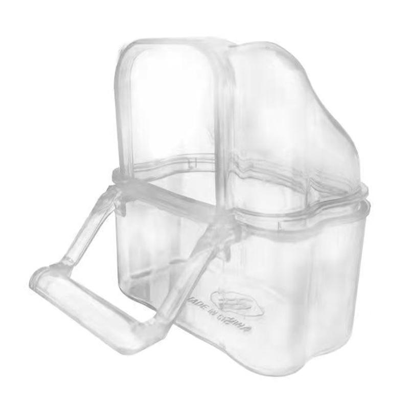 Hộp Đựng Thức Ăn Cho Chim Cảnh Bằng Nhựa Cấp Thực Phẩm Dễ Lắp Đặt