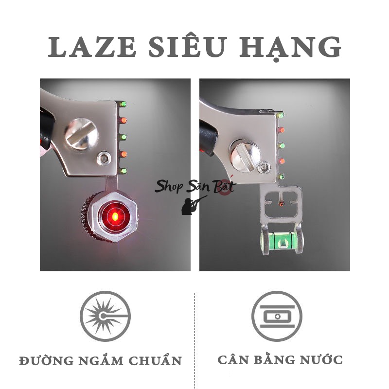 [DEAL TỐT] NÁ CAO SU 3 SAO LAZE - NÁ ĐINH BA NGUYÊN KHỐI INOX 304 LAZE CAO CẤP CHỐNG GỈ XỊN SÒ