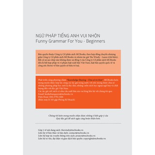Sách - Ngữ Pháp Tiếng Anh Vui Nhộn - Beginners