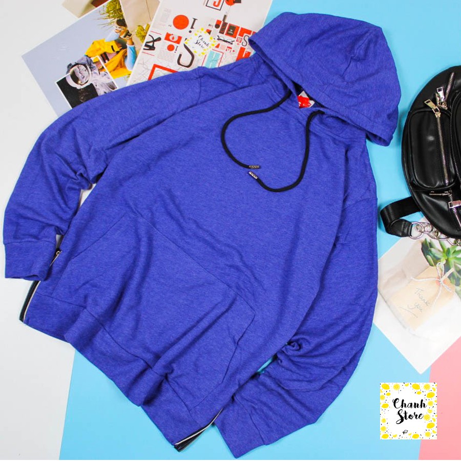 Áo Hoodie nam - Form oversize mix khoá zip cực chất | BigBuy360 - bigbuy360.vn