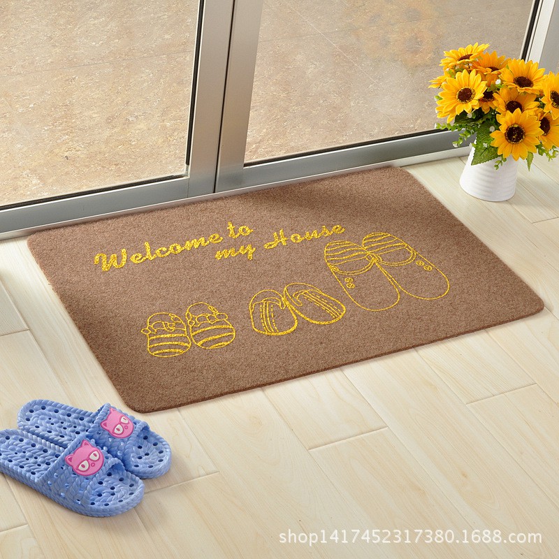 Thảm Chùi Chân Mềm Mịn Siêu Thấm Hút Khổ 40*60cm