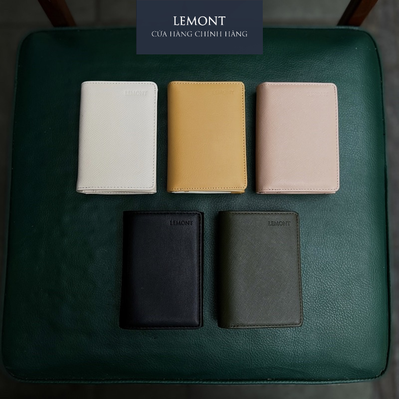 Ví da bò thật Switch dáng hộp đứng, có ngăn đựng tiền thẳng - Thiết kế chính hãng từ Lemont. (Full màu)