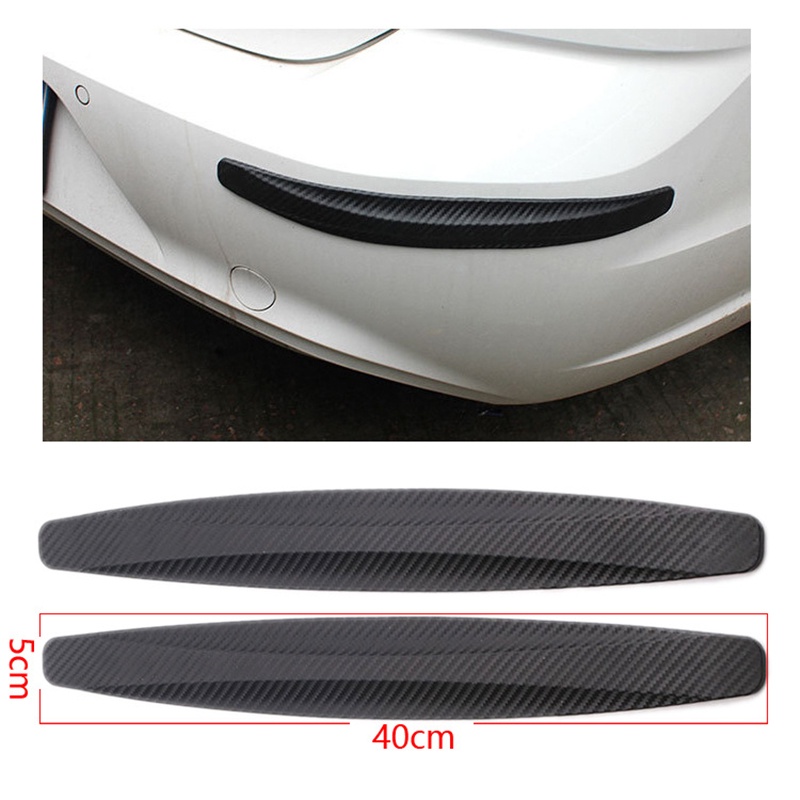 2 Miếng Dán Bảo Vệ Góc Cạnh Xe Hơi Chống Trầy Xước