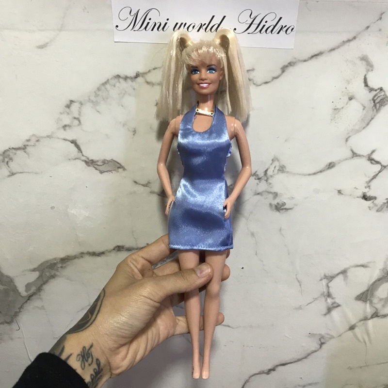 Búp bê Barbie Fashionistas da đen thời trang nghề nghiêp chính hãng khớp. Mã S53