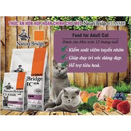 (Xả )Thức Ăn Cho Mèo Trưởng thành Nature Bridge