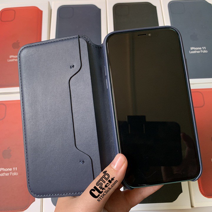 BAO DA IPHONE 11 LEATHER FOLIO HÀNG CHUẨN | BigBuy360 - bigbuy360.vn