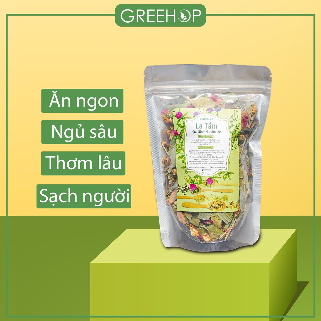  Lá tắm sau sinh thảo dược Greene (Handmade)