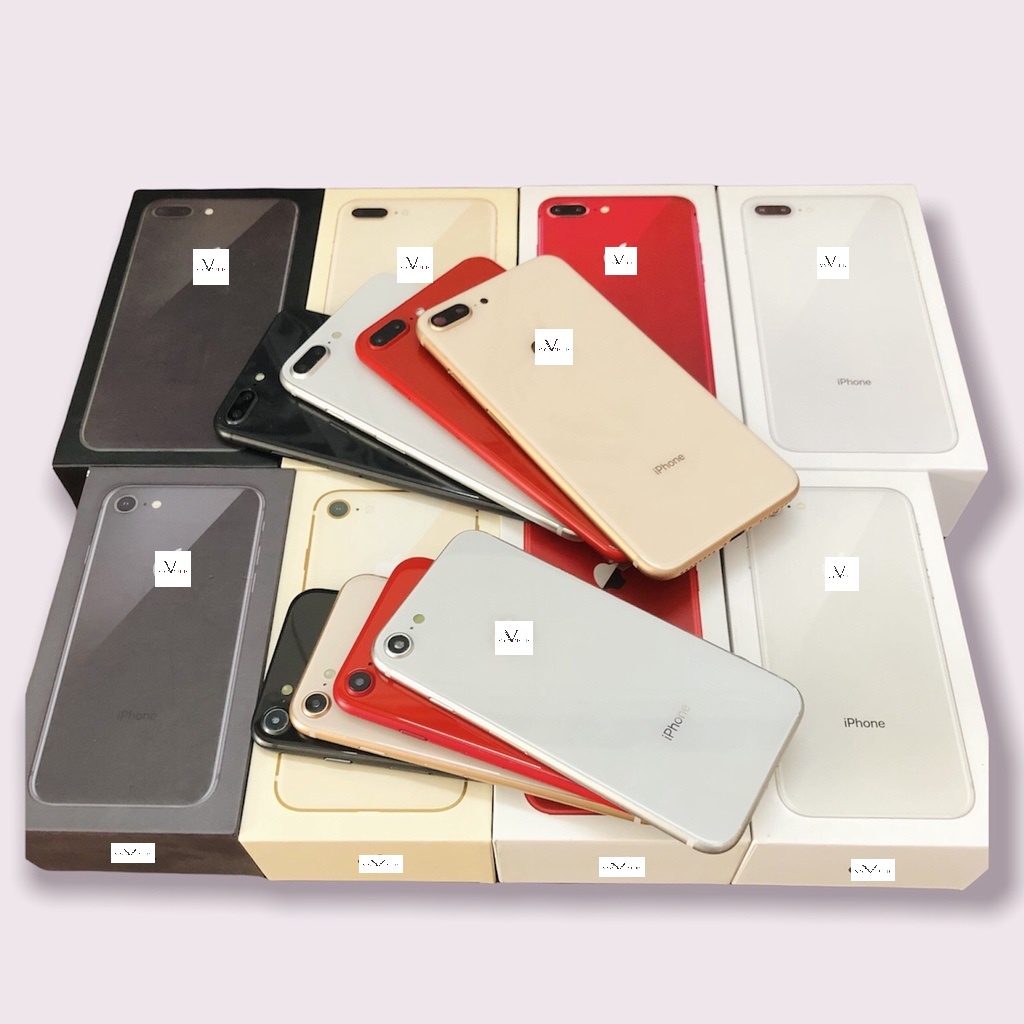 Mô hình trưng bày 8G , 8plus ( đen, trắng, vàng hồng , đỏ )