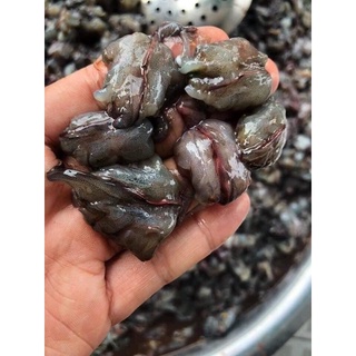 500g Thịt Gạch Đầu Tôm Sú Cà Mau Loại 20con 1 kí Mới Bóc Chỉ Giao Trong Ngày Dùng Nấu Bún Riêu Canh Bún