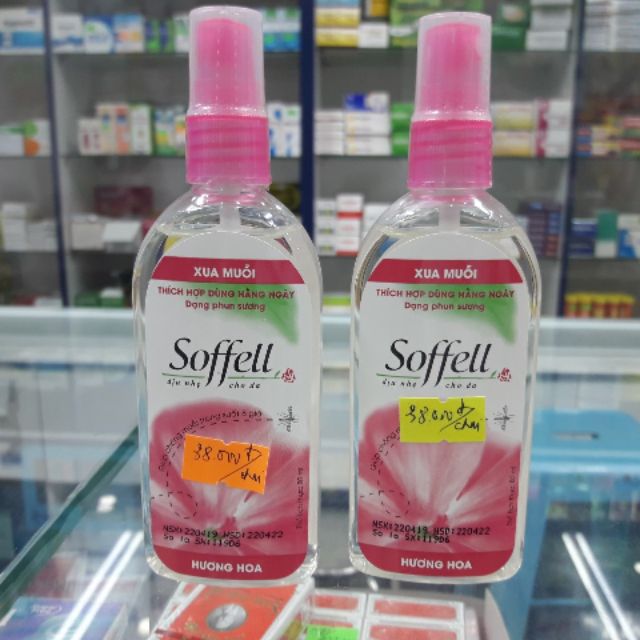 Soffell xịt chống muỗi 80ml