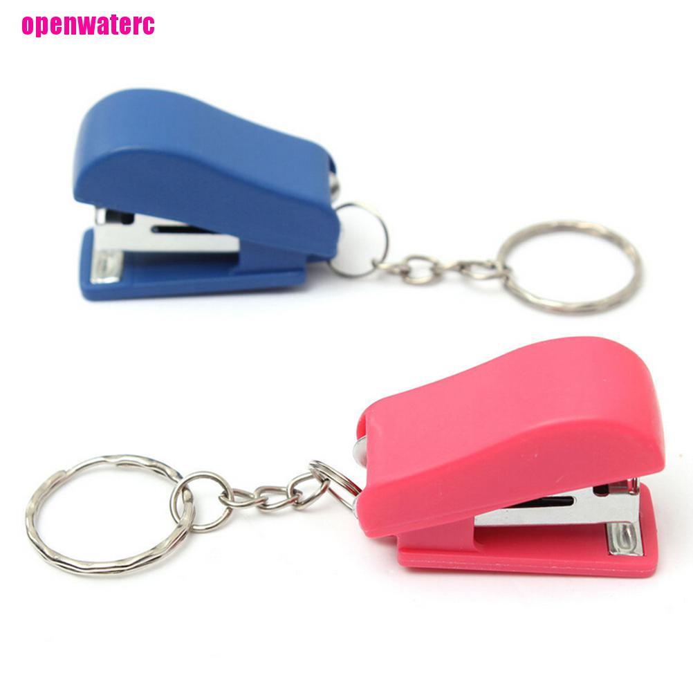 Móc Khóa Bấm Ghim Mini Dễ Thương Tiện Dụng Cho Trường Học / Văn Phòng