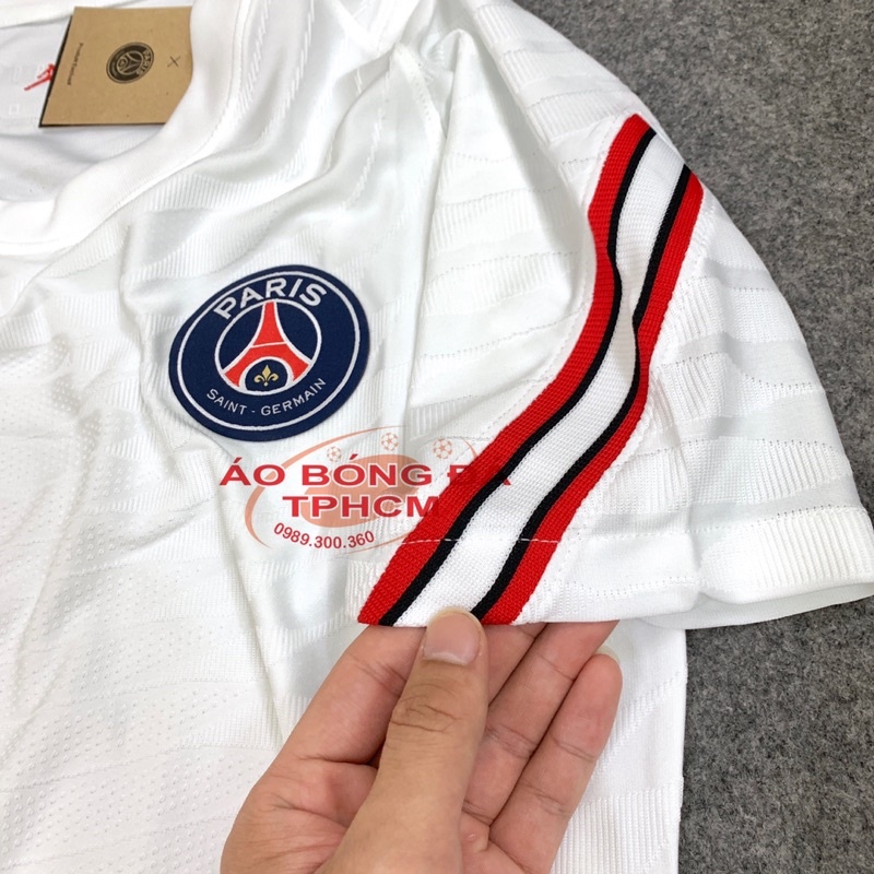 PSG mùa 21/22 - Áo Bóng Đá bản PLAYER hàng THÁI - PSG TRAINING MÀU TRẮNG 21/22