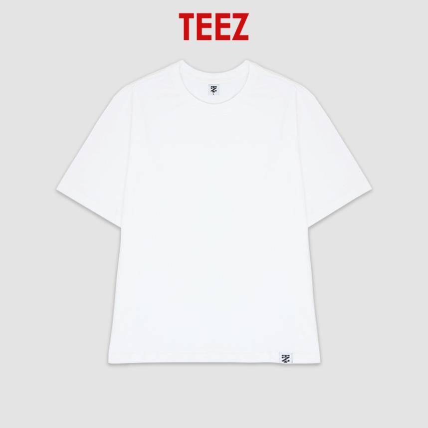 Áo Thun Trơn TEEZ Unisex Form Rộng Tay Lỡ, Áo Phông Nam Nữ Freesize !