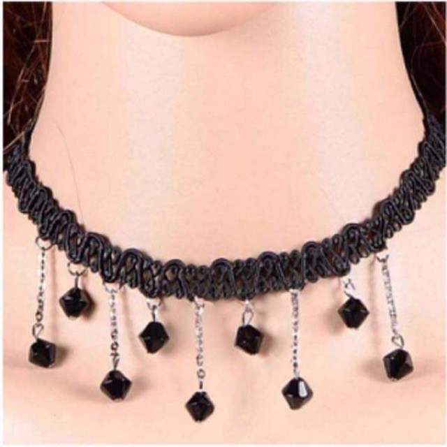 Giá sỉ vòng cổ choker đính đá cao cấp