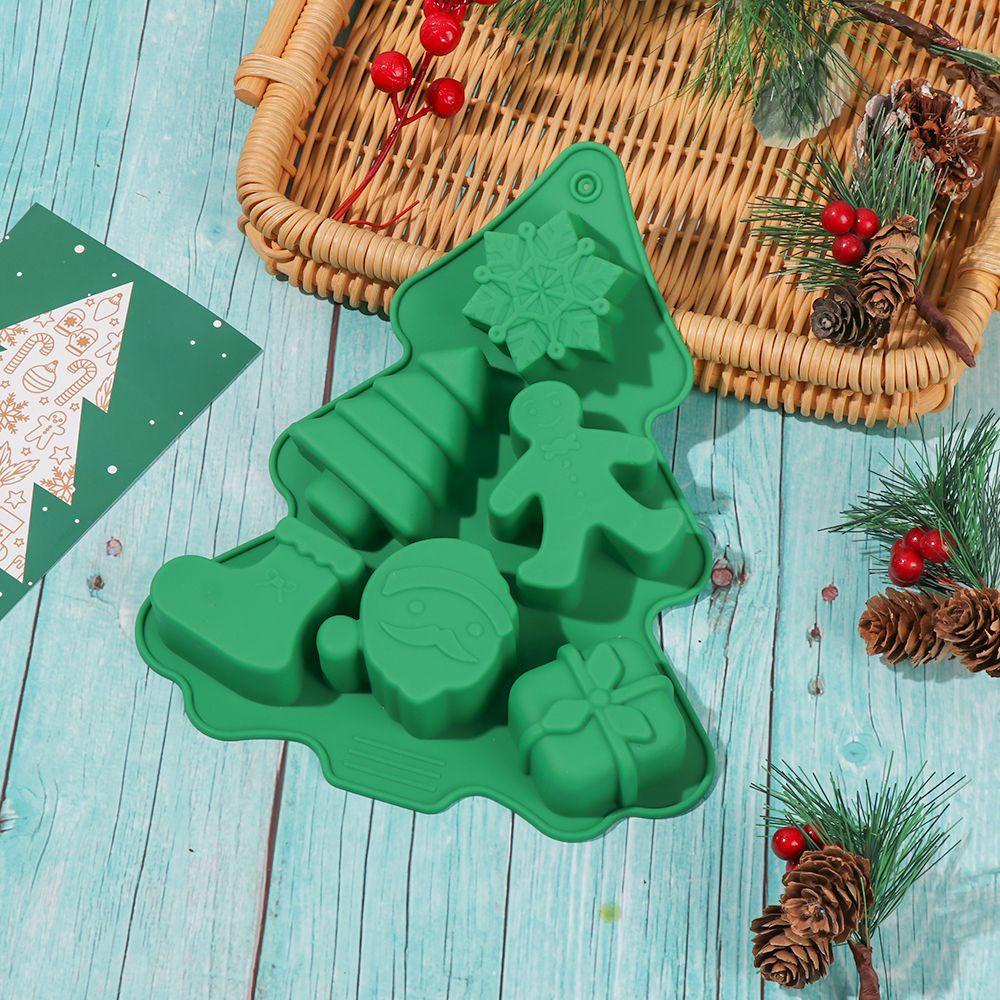 CONOPERY Khuôn Làm Đá / Sô Cô La Hình Ông Già Noel
