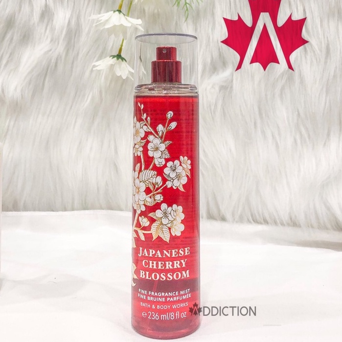 Xịt thơm toàn thân Mùi Japanese Cherry Blossom - Bath & Body Works