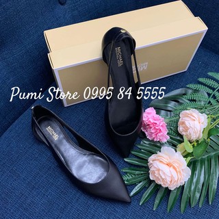 Giày Michael Kors Cersei Flex Flat Black