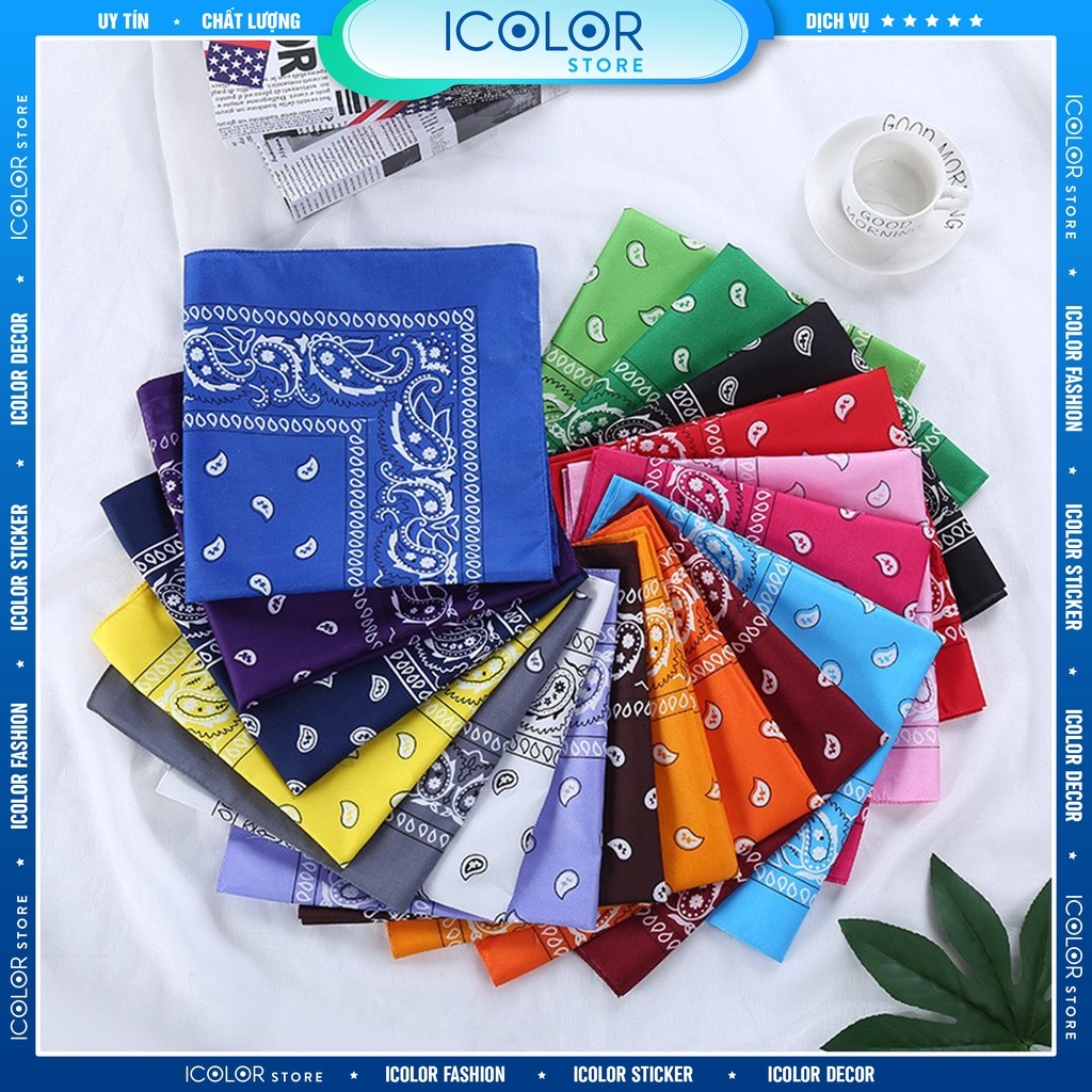 Khăn Bandana hiphop Cho Nam, Nữ_khăn turban thời trang