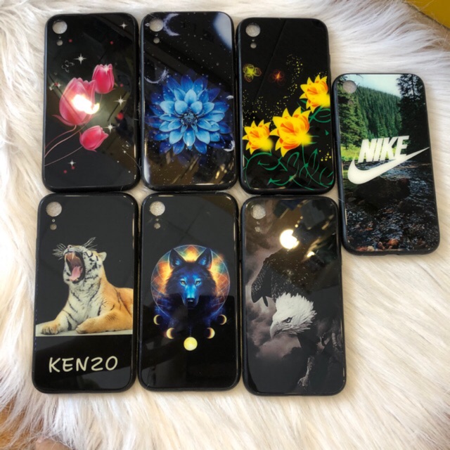 Ốp lưng iphone XR lưng kính