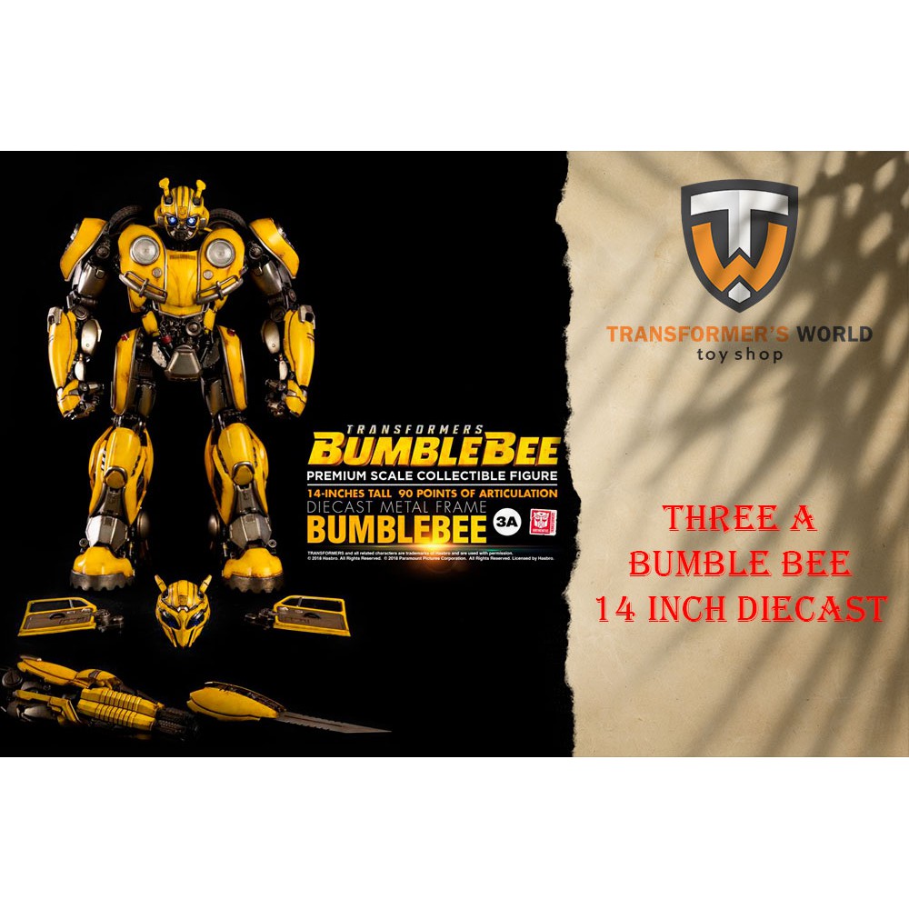 Mô Hình Threezero Transformers Bumblebee: Bumblebee Premium Scale