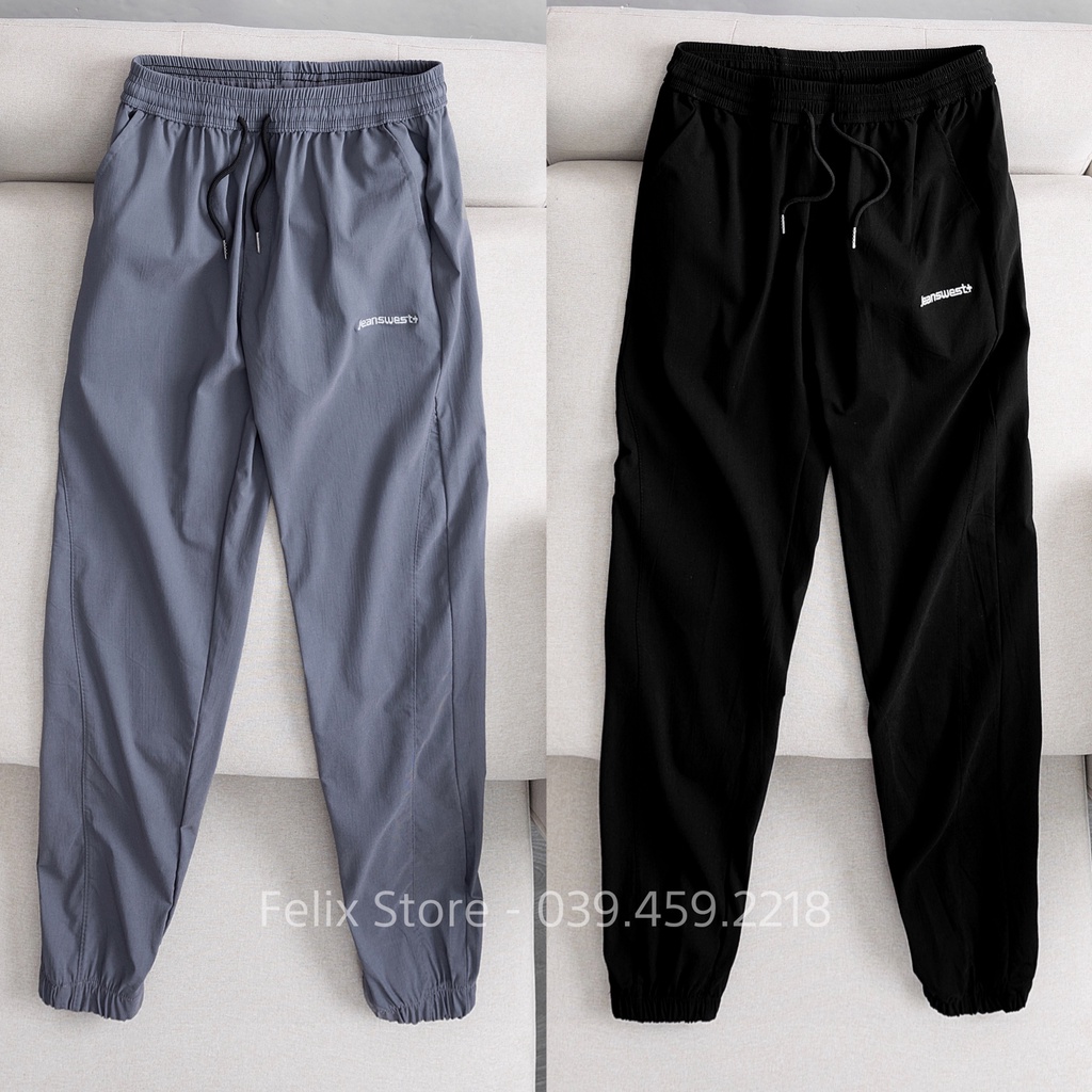 Quần jogger nam BRUNO vải thun tencel, quần dài nam mùa hè co giãn đàn hồi dáng Hàn Quốc, lên form chuẩn