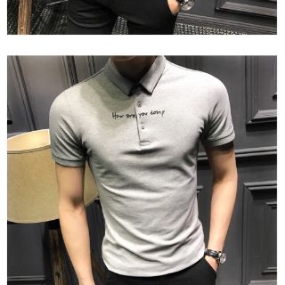 Áo thun nam cổ đức chất cotton đẹp