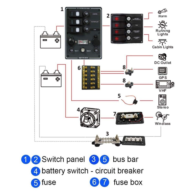 Dây Cáp Nguồn SUN M8 Cho Xe Hơi RV