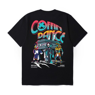 Áo thun Teeworld Coffin Dance T-shirt Đen Trắng Nam Nữ Form Rộng Unisex