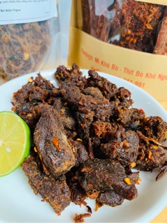 Thịt bò khô miếng