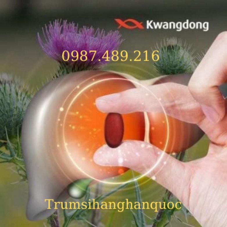 Viên uổng bổ gan, giải độc Kwangdong Hàn Quốc hộp 120 viên [ Hàng Mới Về ]