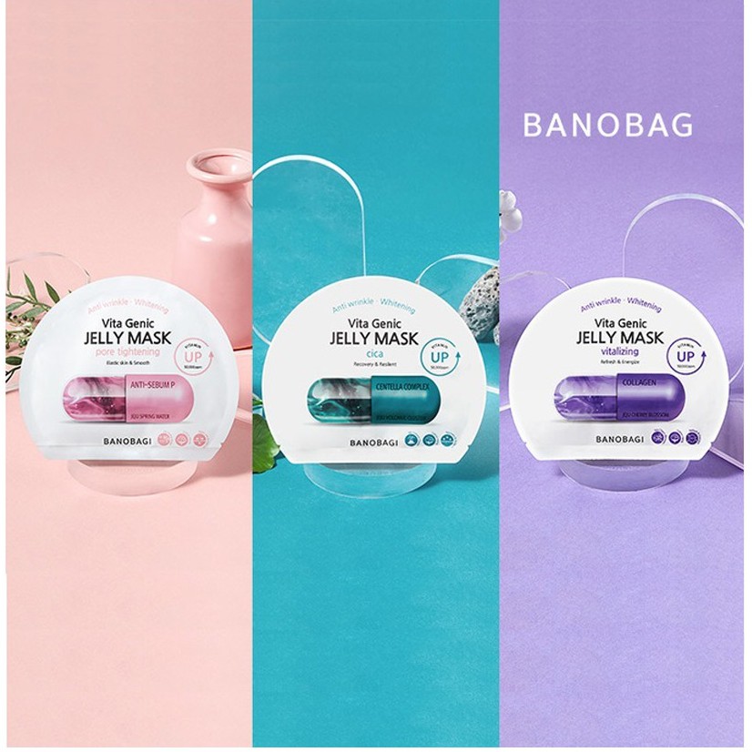 BANOBAGI - Mặt nạ giấy Vita Genic Jelly Mask (Các loại)