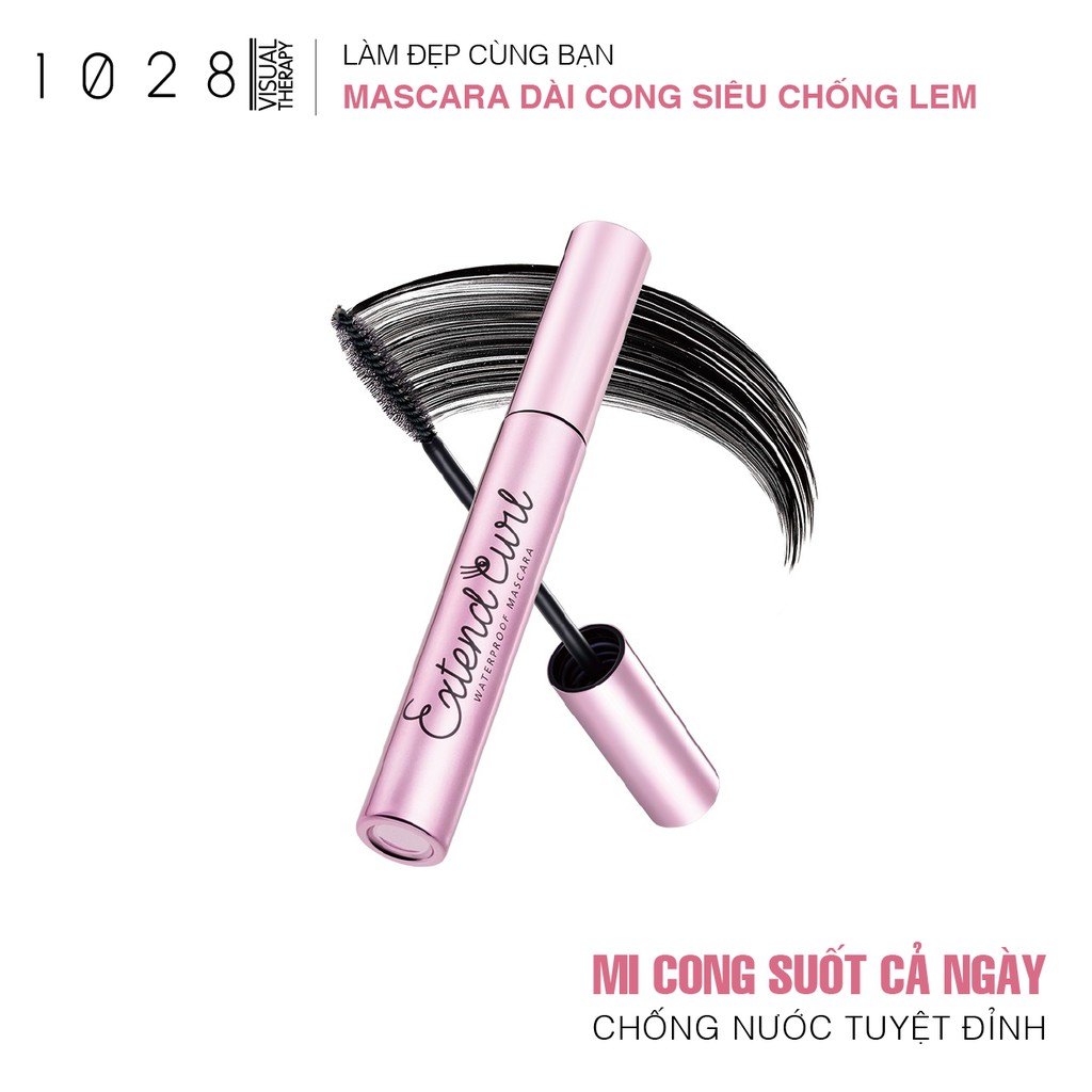 1028 Mascara Extend Curl Dài Cong Chống Lem , Dưỡng Mi