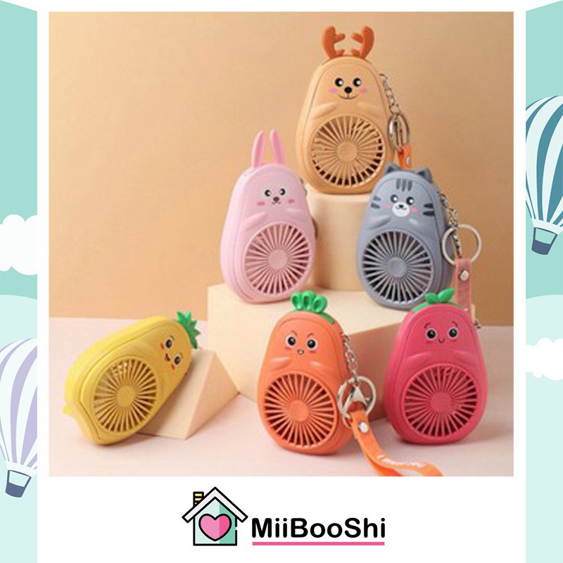 Quạt móc khóa mini tiện lợi,nhỏ gọn siêu mạnh