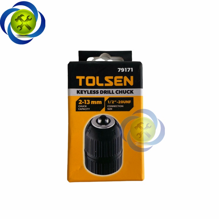 Đầu kẹp mũi khoan 13mm Tolsen 79171 (Không cây khóa mở khoan)