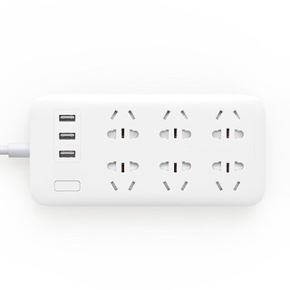 Ổ cắm điện Xiaomi 6 ổ x 3 cổng USB