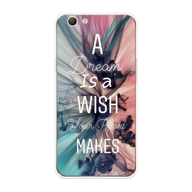 1Ốp lưng TPU mềm Oppo A71 A73 A77 A83 A1 F5 phong cảnh hoa văn | BigBuy360 - bigbuy360.vn