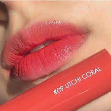 Son Tint Bóng Romand Juicy Lasting Tint #09 LITCHI CORAL