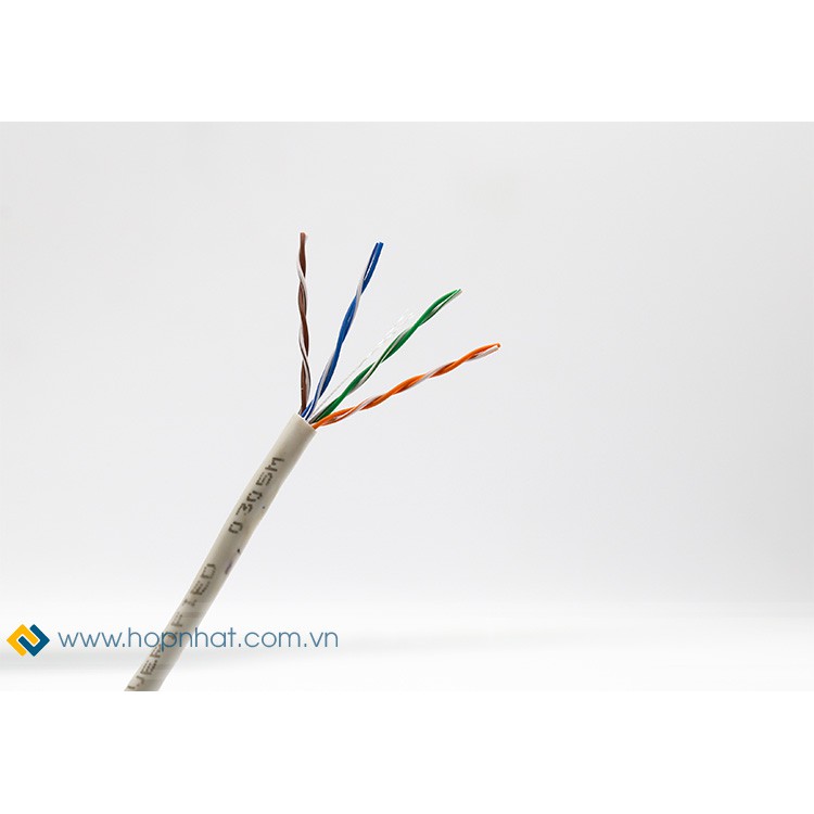 Thùng dây cáp mạng Cat5e 6-219590-2 COMMSCOPE AMP chính hãng Cuộn 305m