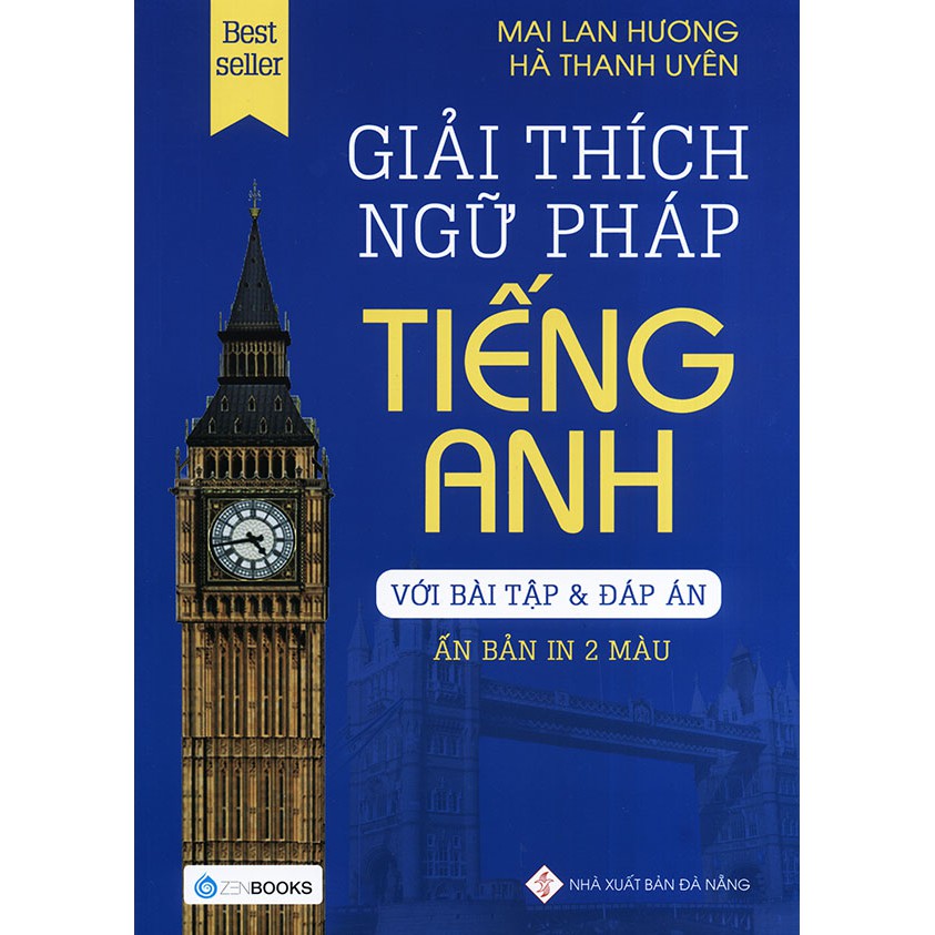 Sách - Giải thích ngữ pháp tiếng Anh - Mai Lan Hương (Ấn bản in 2 màu)