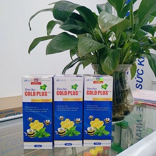 Siro ho cold plus - giảm ho long đờm an toàn hiệu quả