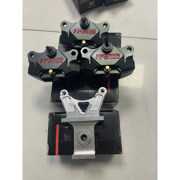 Heo sau Fando 2 piston Ex155/150/Winner/Sonic/Raider/Satria/Sirius/Wave/Future