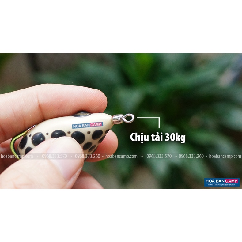 Mồi Lure Nhái Hơi TNQ N7 7g  & C10 10g