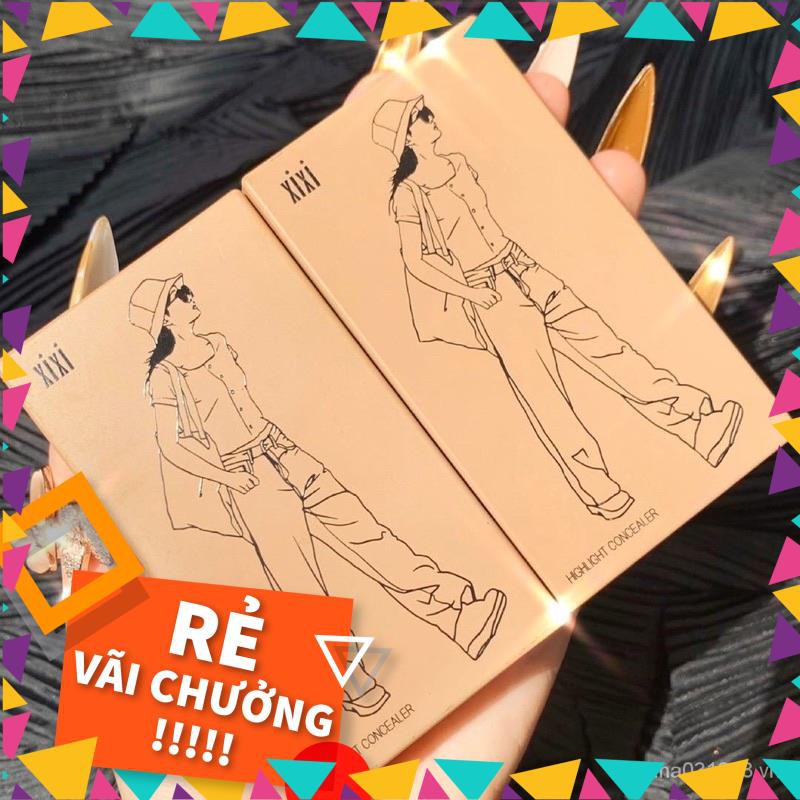 [Hàng Mới Về) Bảng Phấn Má Hồng Và Bắt Sáng Xixi siêu xinh 2 Trong 1 Lâu Trôi Chống Thấm Nước | BigBuy360 - bigbuy360.vn