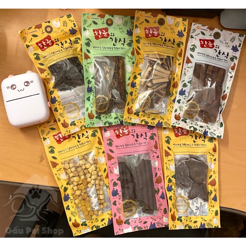 [100gr] Snack Cho Cún Cưng Smartheart / The Kico  nhiều vị cực thơm ngon